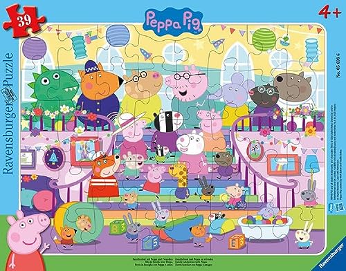 Puzzle Peppa Pig per una festa con la famiglia e gli amici