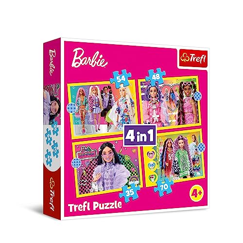 Puzzle Barbie Trefl Multicolore
