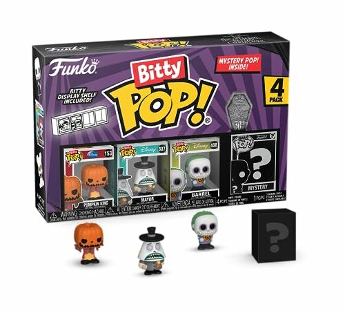 Funko Bitty Pop! The Nightmare Before Christmas Mini Figura Misteriosa – Jack da Collezione 2.2 Cm
