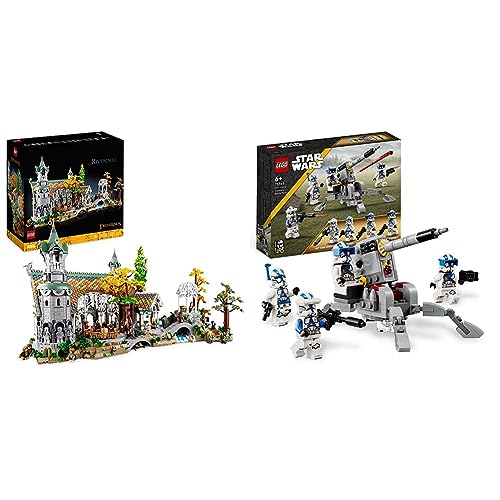 LEGO Icons: Il Signore degli Anelli e Star Wars Battle Pack