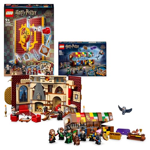 Bundle LEGO Harry Potter: Il Baule Magico di Hogwarts + Stendardo Grifondoro