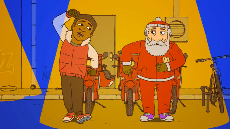 Marcel, Babbo Natale (e il ragazzino che consegna le pizze): una storia di Natale e amicizia