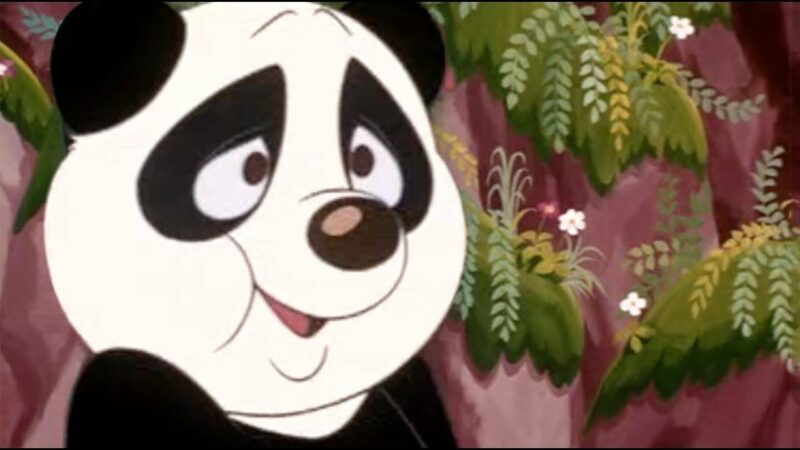 L’orsetto panda e gli amici della foresta – Il film di animazione del 1973