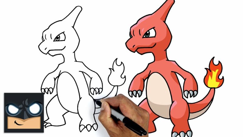 Come disegnare Pokemon |  Charmeleon